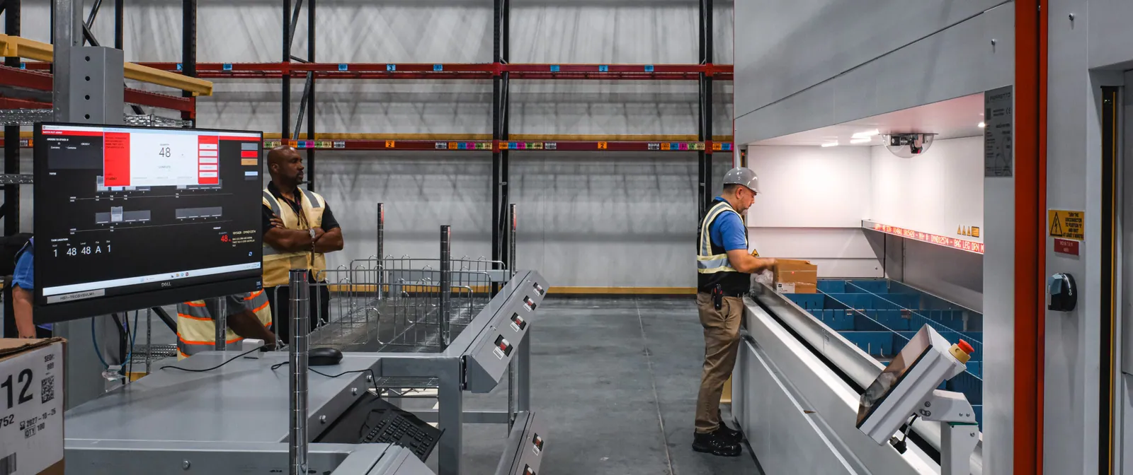 Streamline-It team on site at a warehouse automation project